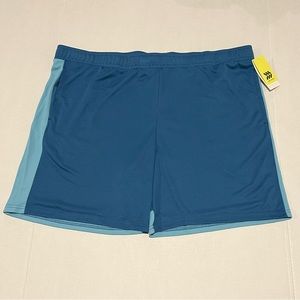 All In Motion Mens Blue Mesh Shorts (Size XXL)